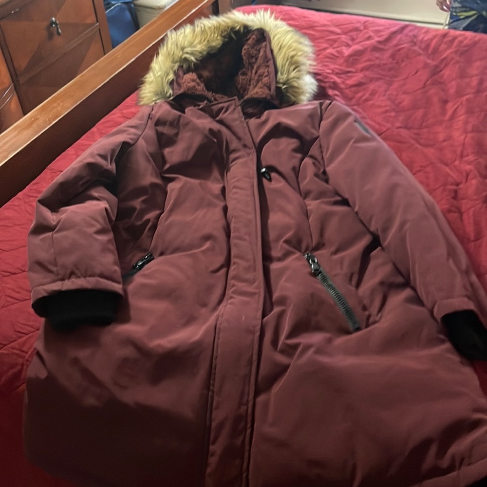 Beautiful burgundy Vince Camuto coat